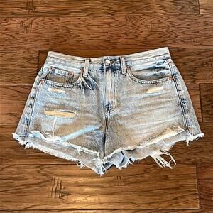 Pistola Nova High Rise Cut Off Short Size 28